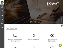 Tablet Screenshot of ekavat.co.uk